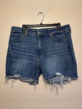 Old Navy Dark Blue High-Rise OG Straight Jeans